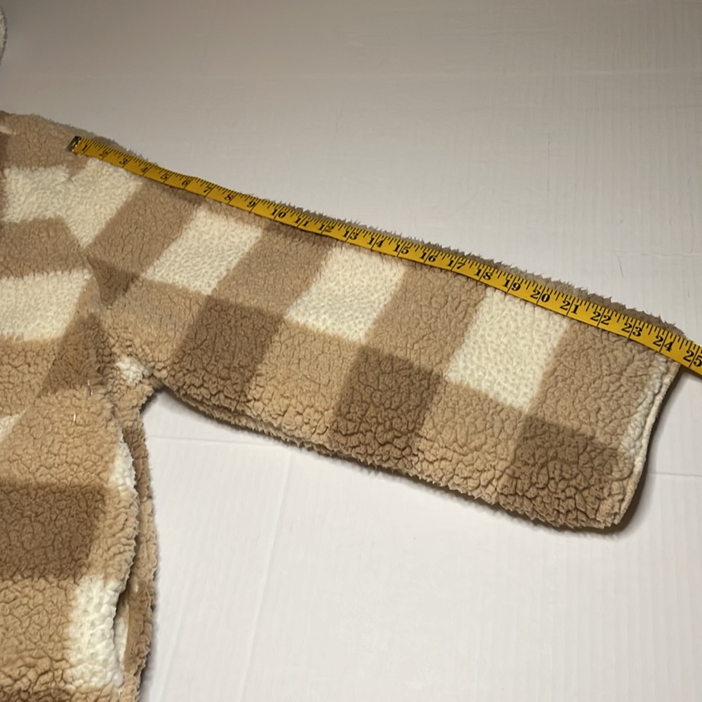 Love Tree Sherpa reversible teddy coat women’s size XL - Picture 11 of 13